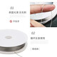 Maimed beaded steel wire lead text play beaded bracelet stringing tool threading bead needle traction line diy accessories material beaded steel wire wire steel color 0.3mm about 40 meters