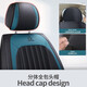 Wujie Peugeot 408x 508l 408 5008 2008 301 308 307 dedicated seat cushion fully enclosed seat cover Full leather model - Classic black - Deluxe version Peugeot dedicated/5-seat whole vehicle