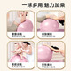 Wilkie yoga ball pregnant women delivery ball midwife fitness ball children's sensory training baby coaxing to sleep radish squat small Pilates 55CM light pink [air pump air exhaust plug]