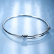 Pt.Charm Platinum Bracelet PT950 Platinum Bracelet Women's Double Love Wedding Bracelet Mother's Day Gift If not in stock, it can be customized. Take 6g as an example