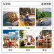Bai Xiaoshe sunglasses sunglasses-127 [Mi Nail Style + Gift] Driving sunshade glasses for men and women GM to show small face driving