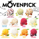 Movenpick Movenpick Swiss Ice Cream 2.4L Large Barrel Ice Cream Chocolate Strawberry Ice Cream Maple Walnut 2.4L (1.38kg)