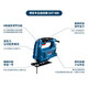 Bosch (BOSCH) jig saw GST680/GST700 woodworking chain saw electric tool metal cutting household wire saw flower saw GST680 [multi-function saw blade]