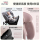 
BRITAX baby child safety seat 0-7 years old isize certified positive and reverse 360 rotating growth knight mist powder