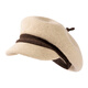 Siggi hat women's wool beret autumn and winter retro fashion newsboy hat versatile painter hat almond rice