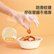 Meliya disposable gloves thickened 200 pieces for food plastic dishwashing children's housework catering baking kitchen gloves