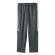 Baleno sweatpants men's casual side webbing stamp knitted pants E34 gray L