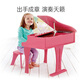 Hape(德国)儿童早教启蒙音乐钢琴玩具30键机械钢琴粉色女孩礼物E0319