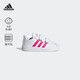 阿迪达斯 （adidas）童鞋魔术贴防滑运动鞋舒适耐磨轻便透气休闲鞋 EG3890 白色 21码/120MM/5k