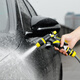 Hanxuan flower watering hose watering nozzle gardening spray gun high-pressure shower car wash water gun sprinkler household set garden high-pressure car wash water gun + 4-point water connection