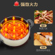 Bear electric hot pot household electric wok Korean multi-functional multi-purpose electric hot pot shabu-shabu 4.5L electric pot non-stick electric cooking pot DHG-B45C1