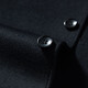 Hengyuanxiang Group Colorful Sheep Zhongshan suit Men's Stand Collar Pure Wool Suit Men's Chinese Woolen Suit Jacket Men Black 175/92A