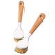 High-quality imitation sisal long-handled pot-washing brush household small brush pot-wiping artifact kitchen non-stick pot decontamination brush pot brush sisal long-handled pot-washing brush 1