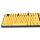 FiLCO (FILCO) 87-key Ninja Saint-Hand Second Generation Mechanical Keyboard Side-engraved Wired Cherry Axis Game Keyboard Color Limited Edition Gold Red Axis