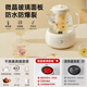 Nordic Warang health pot 0 glue all-glass thermostatic pot 1.2L home office flower teapot electric ceramic stove tea boiler stew pot integrated electric kettle national subsidy tea leakage