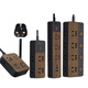 Bull (Bull) British Standard Plug-In Hong Kong und Macau British Plug Holz Grain Socket Britische Konvertierung Plug Singapore Britische Regulierung 20W schnelles Lade 1,7 Meter Doppel C Port U12033
