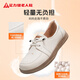 Chaussures de personnes âgées zulijiennes pour femmes automnes Chaussures simples Soft Sole Cuir Cuir Chaussures d'âge moyen et de mères âgées Chaussures Mothers 8691k Beige 37