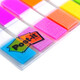 Étiquette d'autocollant 3M Index Couleur Couleur Bookmark Fluorescent Label Sticker Notebook Instructions Page Numéro Folder Translucentes Strip de couleur Autocollant Couleur étanche.