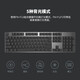Logitech K845 mechanical keyboard game e-sports wired keyboard computer office keyboard personalized custom keycap version for boys and girlfriends gifts K845 hot pot keycap version red axis