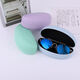 Ruhestand Zisiz Gläsern Aufbewahrung Box Großer Sonnenbrille Sonnenbrille Schachtel Männer und Frauen Sonnenbrillen Box Myopia Gläser Box Anti-Druck-Eisen-Box Schwarz [Sonnenbrille groß]