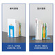 Deli Modestudent Book Kreative Cartoon-Bücher, die sich auf Buch Clip Office Iron Book Stand Metal Book Book Clip [T-Größe mittelgroßer Blau] 2 Stück 9272 verlassen