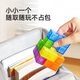 Mideer -Spielzeuge magnetisch große Partikel absorbiert und magnetische Rätsel, kubische magnetische Quadratblöcke, Kindergeschenke, Home Decoration bauen