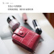 YiQuWang [Goddess' Day Gift Birthday Gift] Lipstick Bag Mini Cosmetic Bag Real Cowhide Small Touch-Up Storage Bag Pink