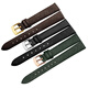 Sustituye la correa de reloj Armani AR11067/11099/9042/11149/11150/11387 Correa de cuero Correa negra Hebilla de oro 18 mm