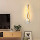 Pinju bedside lamp background wall modern simple personalized creative corridor LED bedroom decoration wall light DP1888 DP1105-200 neutral light LED (white)