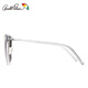 Hua Yule Sonnenbrille Neue polarisierte Fahrbrillen für Frauen, die die Sonnenbrille AP11730 C026/Nickel weiß Metallpolarisierte Quecksilberfilm