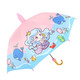 Meidu semi-automatic sunny umbrella three-fold children's umbrella dual-purpose parasol for boys and girls kindergarten primary school students cartoon umbrella children's umbrella mermaid