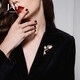 Jay tulip brooch, high-end women's suit corsage, birthday gift for mother, mother-in-law, elders