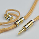 Yangshi 16-Strang Sterling Silber Gold-plattierter Kopfhörer-Upgrade-Linie King 4.4 ausgeglichen für Sony M9 Xielantu MMCX Shurese846 Senhaiie900 AKGN5005 2.5 Balanced (für Player, MMCX Ohr-freies JVC/Sony-Remark-Modellmodell
