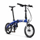 DAHON road folding bicycle 16-inch 9-speed aluminum alloy sports portable bicycle for men and women PAA693 AIR sea blue