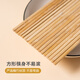 Double-gun disposable chopsticks, no-wash carbonized bamboo chopsticks, individually packaged 50 pairs, home camping fast food takeaway packaging tableware