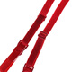 Hermosa casa de chicas Garters Europeas y Americanas Sexy Lace Transparent Garters 44000W Red S