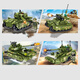 
Lego Military Building Blocks 99a Main Battle Remote Control Tank Assembly Model Toy Boy Children's Birthday Gift Main Battle Tank Static Version 945 Particles