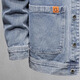 Chaqueta de mezclilla de pájaros carpinteros para hombres en primavera y otoño American High Street Diseño de chaqueta suelta y hermosa decoración de bolsillo versátil TBK-2679-1 Blue XL