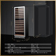 VINGARDE wine cabinet constant temperature wine cabinet embedded household dual temperature wine cabinet ice bar compressor air-cooled frost-free bar winery wine beverage constant temperature moisturizing refrigerator CH-165 single door dual temperature-stainless steel door 154 bottles 1.67 meters 408L