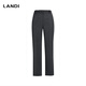 LANDI Gray Dark Gray Women's Suit Pants Formal Slim Straight Pants Autumn and Winter New Product Second Batch L