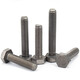 XMSJ Titanium Alloy TA2 Pure Titanium Hexagon Screws Titanium Screws Hexagon Bolts M3M4M6M8M10M12M14 M12801