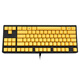FiLCO (FILCO) 87-key Ninja Saint-Hand Second Generation Mechanical Keyboard Side-engraved Wired Cherry Axis Game Keyboard Color Limited Edition Gold Red Axis