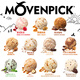 Movenpick Movenpick Swiss Ice Cream 2.4L Large Barrel Ice Cream Chocolate Strawberry Ice Cream Maple Walnut 2.4L (1.38kg)
