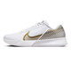 Nike (NIKE) tennis shoes for men and women 2024 Federer French Open Wimbledon air cushion sneakers DR6966/DR6191 Light gray gold Vapor Pro 2_FN4741-101 42