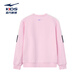 Hongxing Erke (ERKE) children's clothing, girls, middle and large children's tops, children's winter warm thickened sweatshirt lavender purple 160