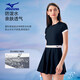 Mizuno (Mizuno) Swimsuit женский платье на каблуке быстросохнуть пляжное купальник лето французский простая модная горячая пружина купания A1319 Black S