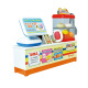 Royal toys children's supermarket toy set girls play house cash register baby vending machine vending machine simulation store convenience store toys 6782 gift