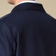 Antonio [90% Pired Wool + 10% Mulberry Silk] Printemps et veste à revers d'automne