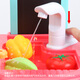 [70% new] Bainshi Children's toys Boys Girls toys Role-playing Parent-child interaction house kitchen toys Real water strip spray B133 Pink