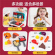 Ma Bao Ma Bao Kinder BBQ House spielen Spielzeug simulierte gegrillte Spießküche Baby Cooking Boys und Mädchen 2025 Geburtstagsgeschenke